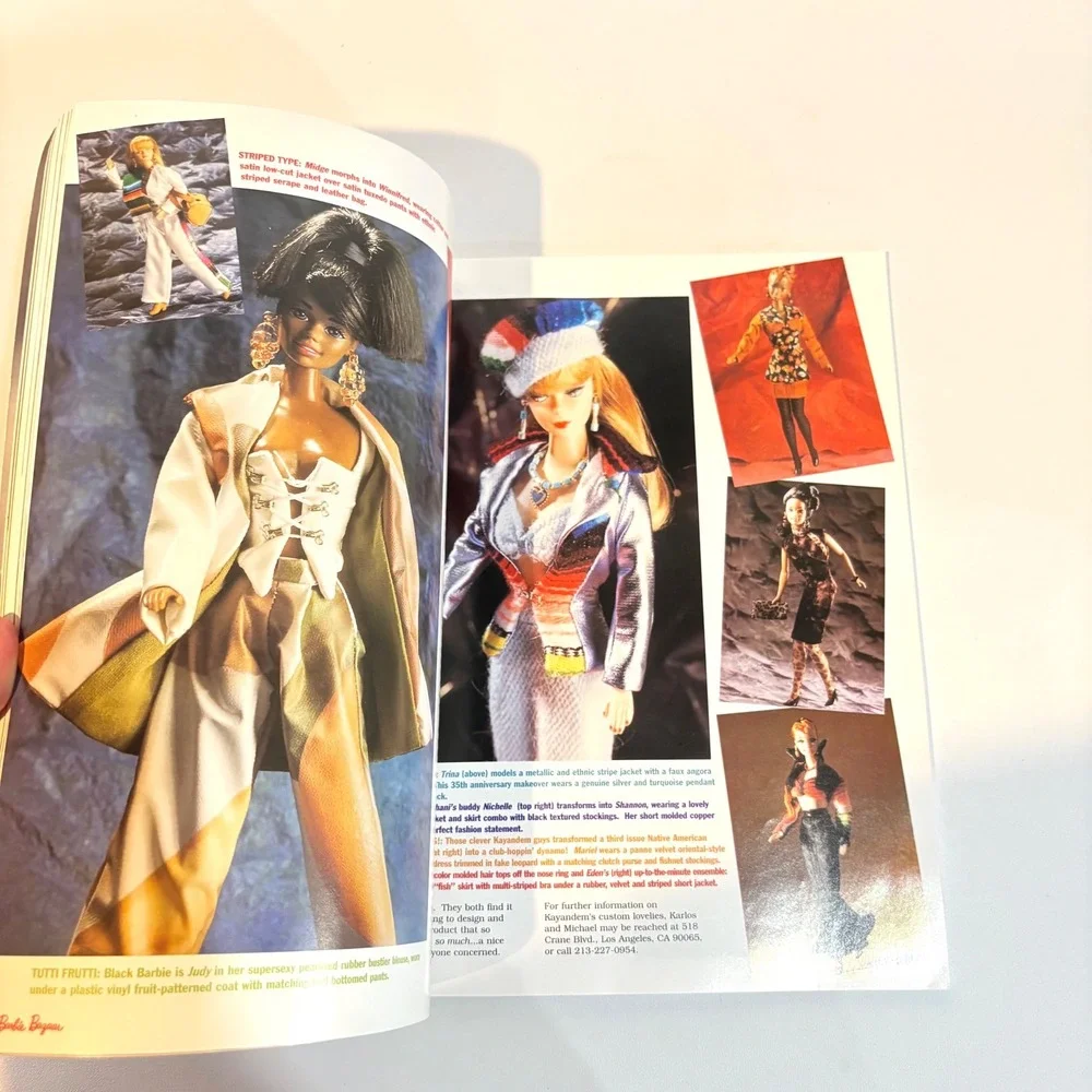 Barbie Bazaar Magazine January February 1997 Collector Guide Price Guide George